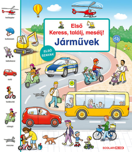 Kniha Első keress, találj, mesélj! Járművek Maria Höck