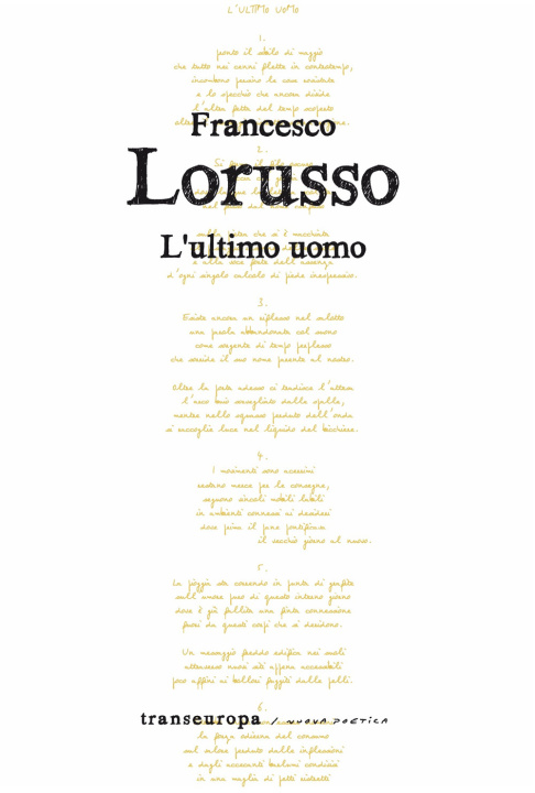 Livro ultimo uomo Francesco Lorusso