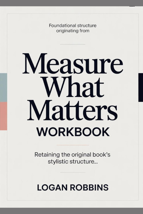 Buch Foundational Structure Originating from Measure What Matters Logan Robbins