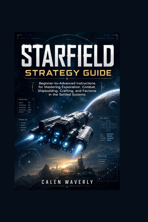 Buch Starfield Strategy Guide Calen Waverly