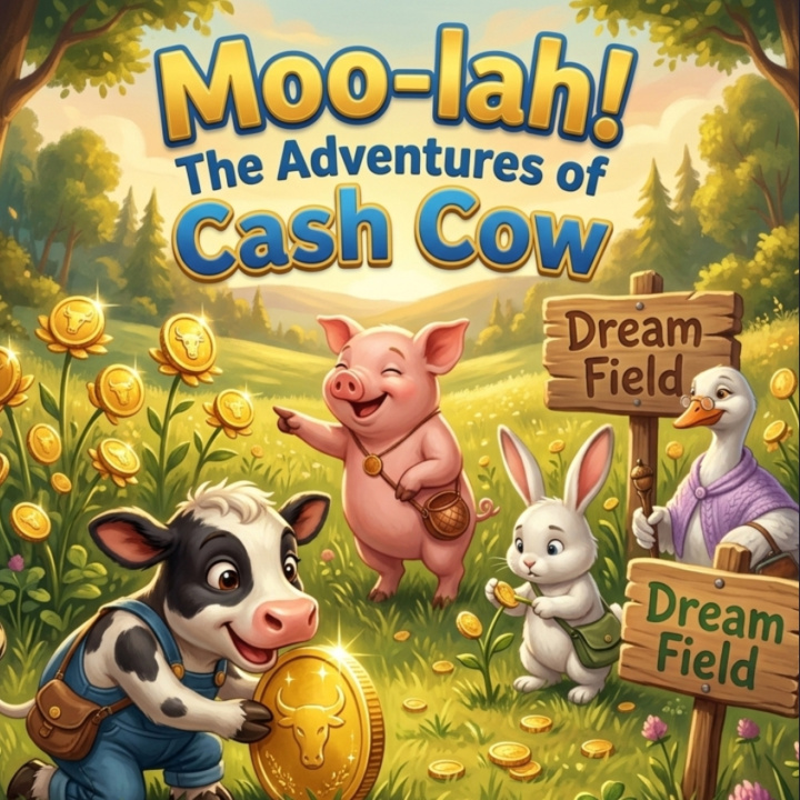 Boek Moo-lah! The Adventures of Cash Cow JR Dotleys