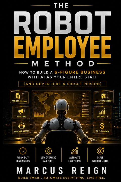 Kniha The Robot Employee Method Marcus Reign