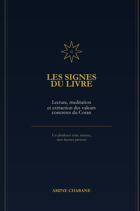 Książka Les Signes du Livre Amine Chabane