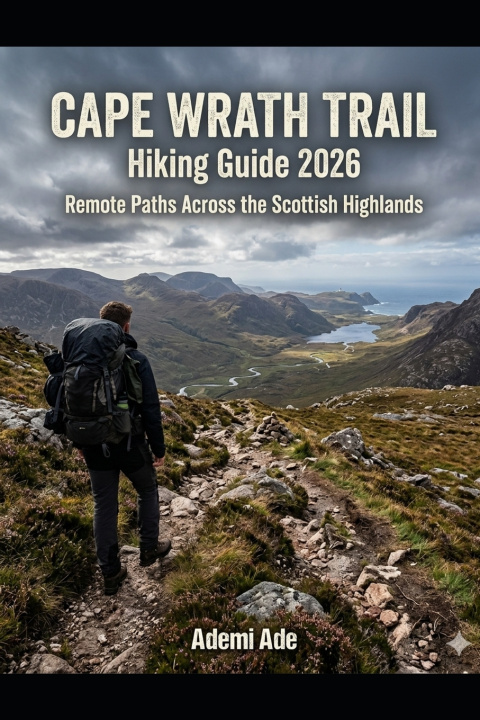 Książka CAPE WRATH TRAILHIKING GUIDE 2026 ADEMI ADE