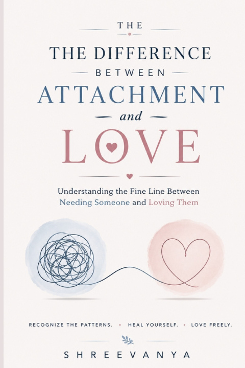Carte The Difference Between Attachment and Love Shree vanya
