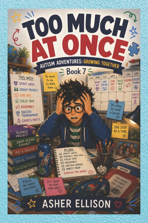 Книга Too Much At Once Asher Ellison