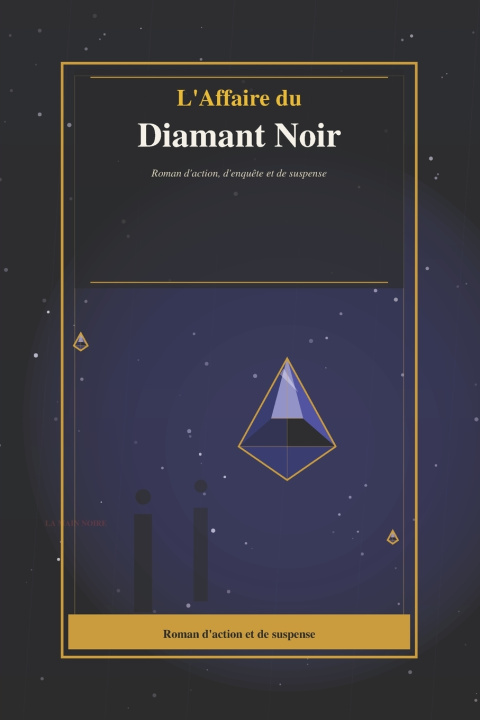 Book L'affaire du Diamant Noir Ressan Seraf