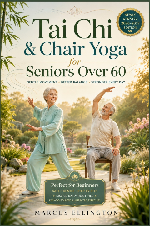 Livro Tai Chi & Chair Yoga for Seniors Over 60 Marcus Ellington