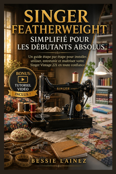 Buch SINGER FEATHERWEIGHT SIMPLIFIÉ POUR LES DÉBUTANTS ABSOLUS BESSIE LAINEZ