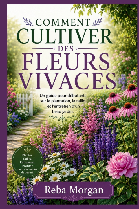 Knjiga COMMENT CULTIVER DES FLEURS VIVACES Reba Morgan