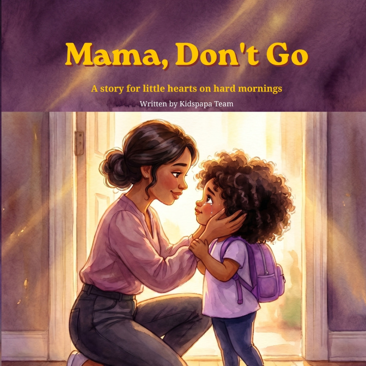 Könyv Mama, Don't Go Kidspapa Team
