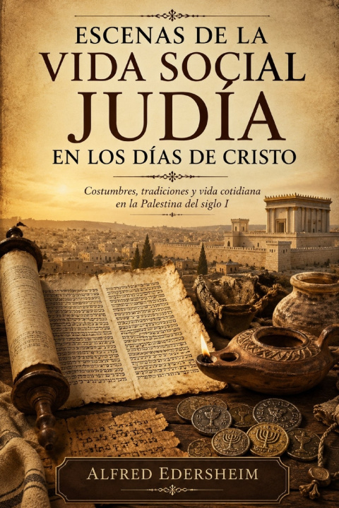 Buch Escenas de la vida social judía en los días de Cristo Alfred Edersheim