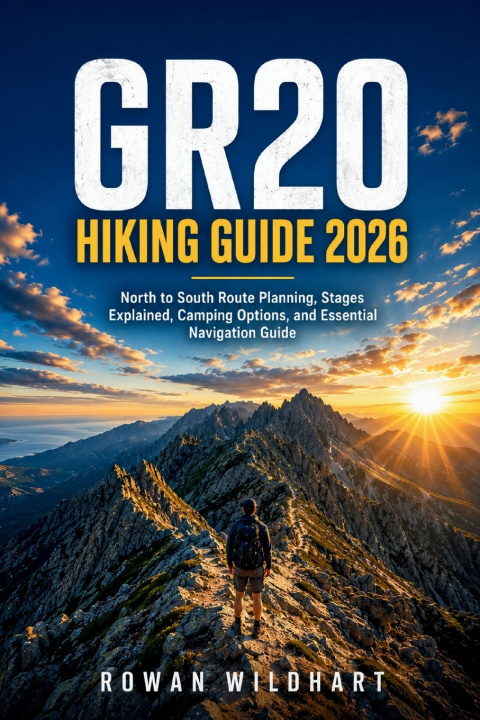 Könyv GR20 HIKING Guide 2026 ROWAN WILDHART
