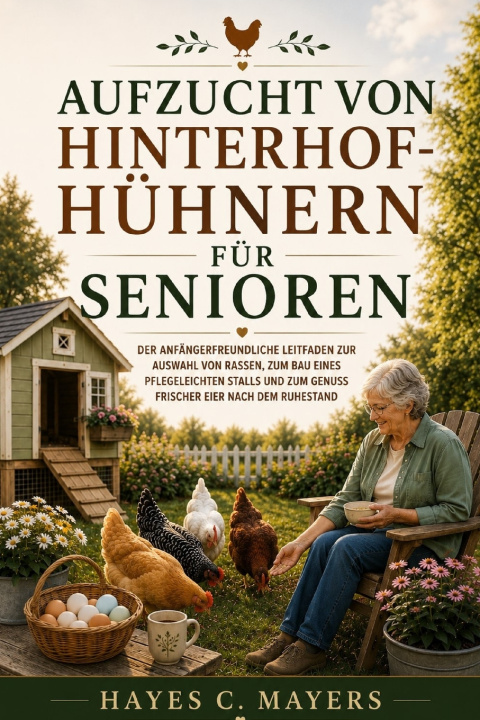 Buch AUFZUCHT VON HINTERHOF-HÜHNERN FÜR SENIOREN. HAYES C MAYERS