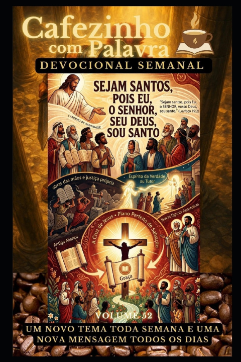 Książka Cafezinho com Palavra - Devocional Semanal - Volume 52 Jaime Ricardo Regis da Silva