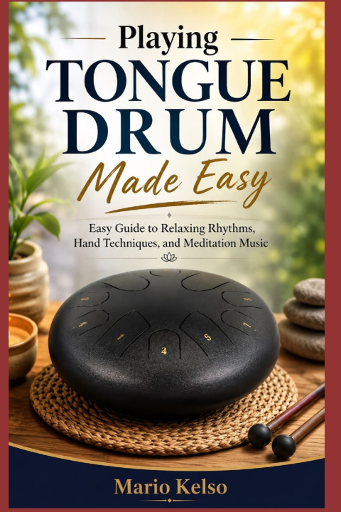 Libro Playing Tongue Drum Made Easy Mario Kelso