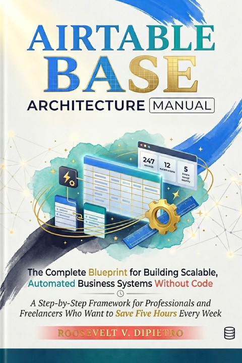 Książka AIRTABLE BASE ARCHITECTURE MANUAL ROOSEVELT V. DIPIETRO