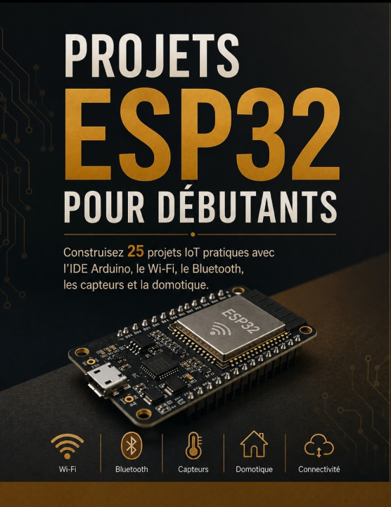 Книга Projets ESP32 pour Débutants Jean-Pierre L. Moreau