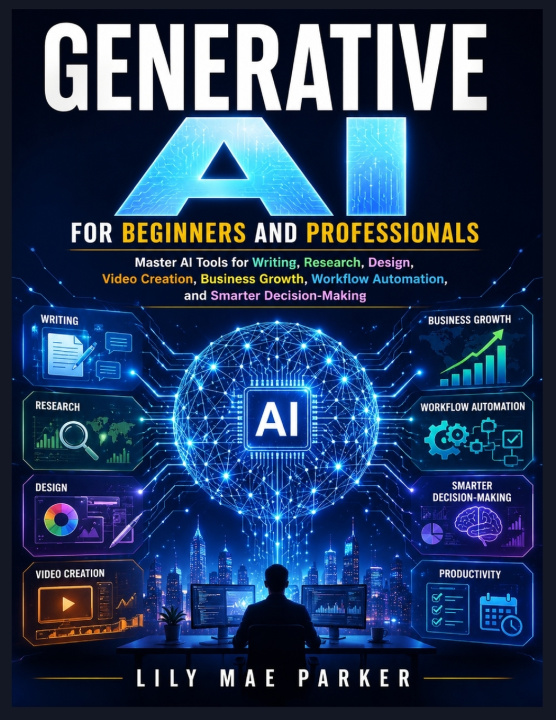 Könyv Generative AI for Beginners and Professionals Lily Mae Parker