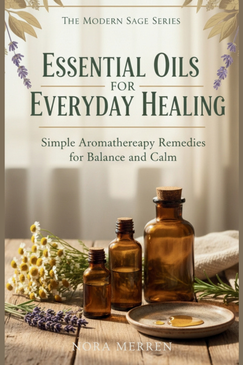 Книга Essential Oils for Everyday Healing Nora Merren