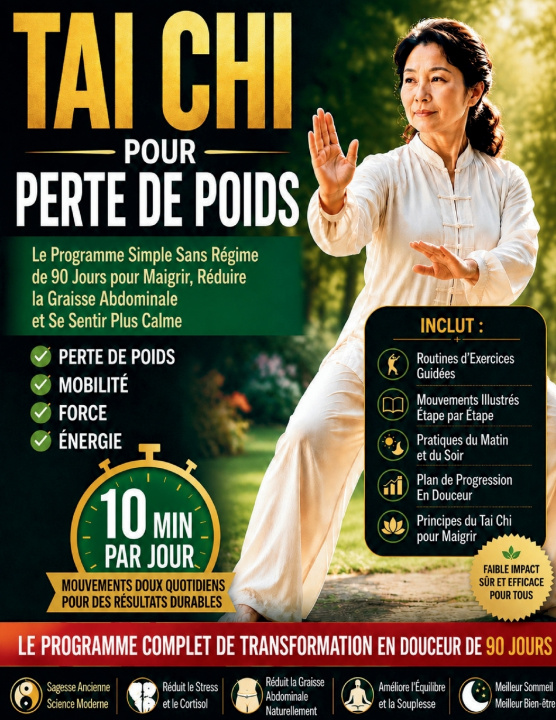 Carte Tai Chi pour Perte de Poids Li Mei Chen