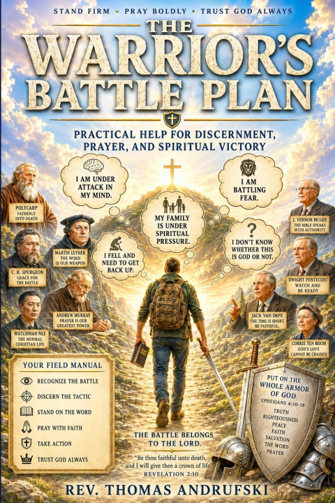 Carte THE WARRIOR'S BATTLE PLAN Thomas Andrufski