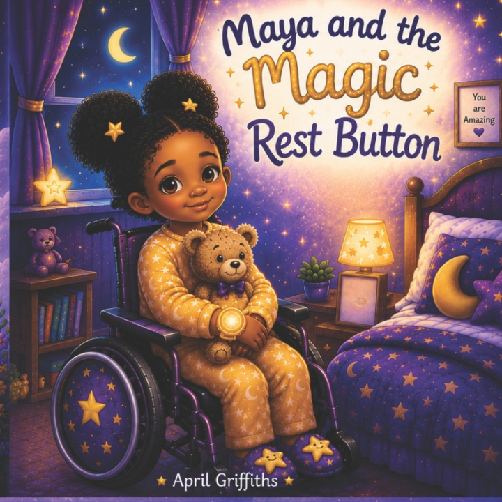 Kniha Maya and the magic rest button April Griffiths