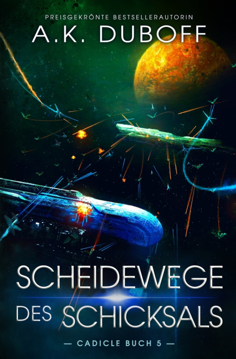 Boek Scheidewege des Schicksals A.K. DuBoff