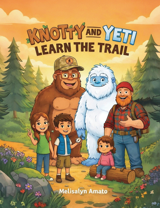 Книга Knotty and Yeti Learn the Trail Melisalyn Amato