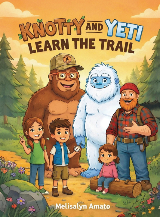 Книга Knotty and Yeti Learn the Trail Melisalyn Amato