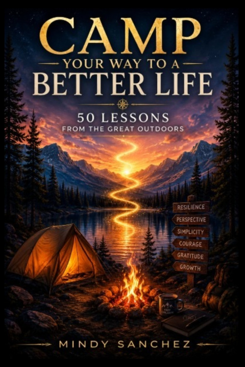 Livro Camp Your Way to a Better Life Mindy Sanchez