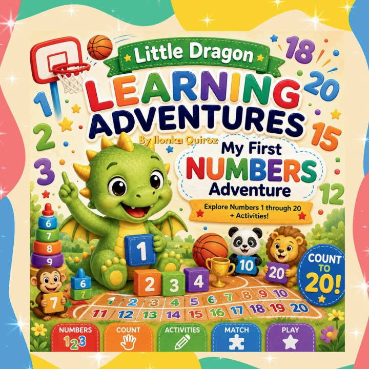 Книга Little Dragon Learning Adventures Ilonka Quiroz
