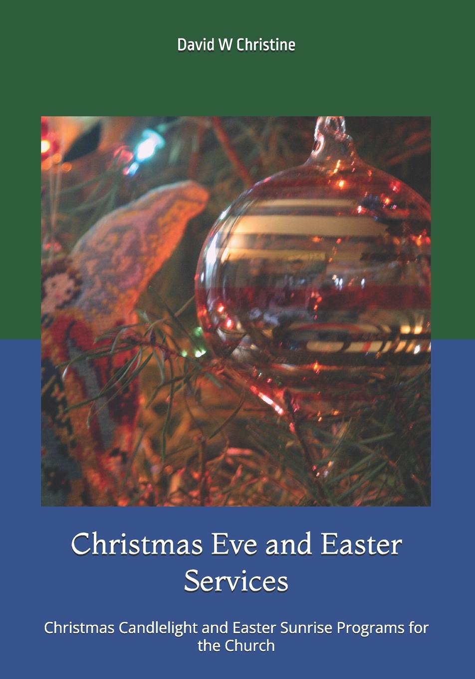 Carte Christmas Eve and Easter Services 