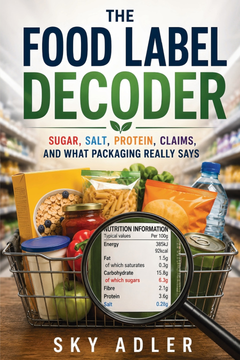 Könyv The Food Label Decoder Sky Adler