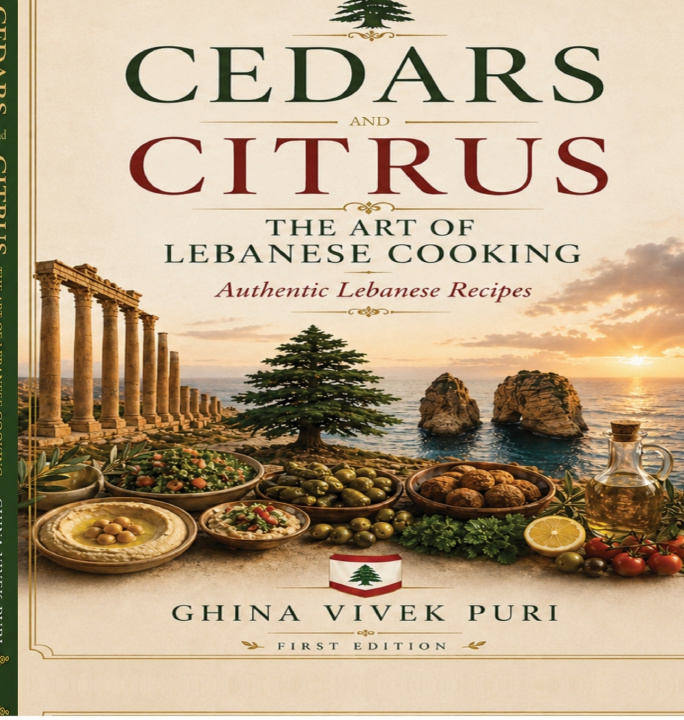 Книга CEDARS AND CITRUS GHINA VIVEK PURI