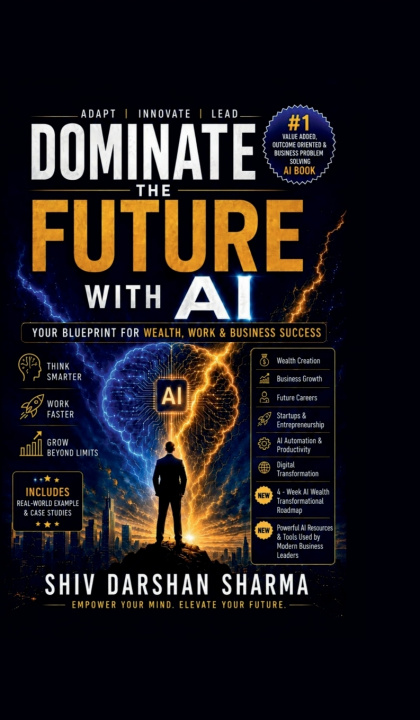 Książka DOMINATE THE FUTURE WITH AI Shiv Darshan Sharma