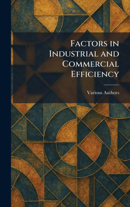 Knjiga Factors in Industrial and Commercial Efficiency 
