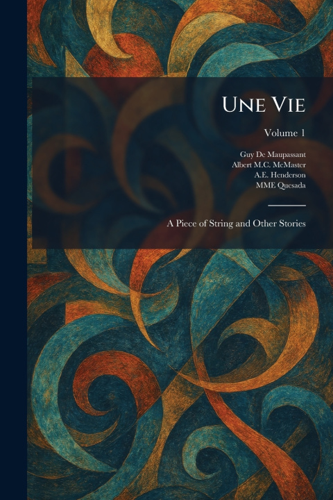 Libro Une Vie Guy De Maupassant