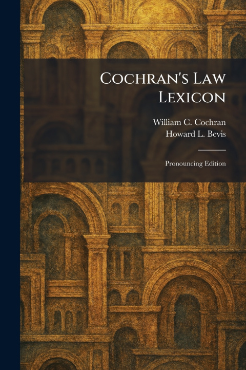 Libro Cochran's Law Lexicon William C. Cochran