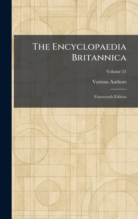 Kniha The Encyclopaedia Britannica 