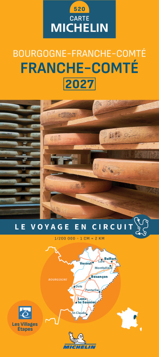 Buch Carte Régionale Franche-Comté 2027 