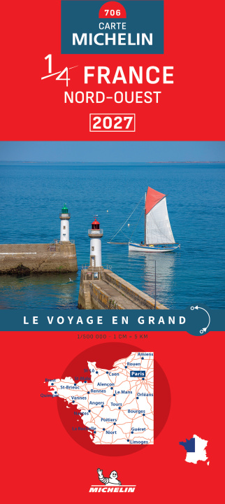 Drucksachen Carte Nationale   France Nord-Ouest 2027 