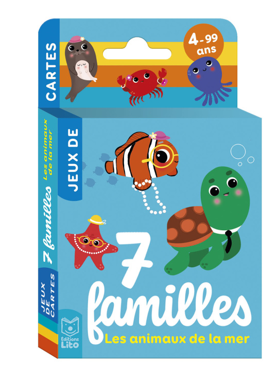 Könyv JEUX 7 FAMILLES LITO LES ANIMA 