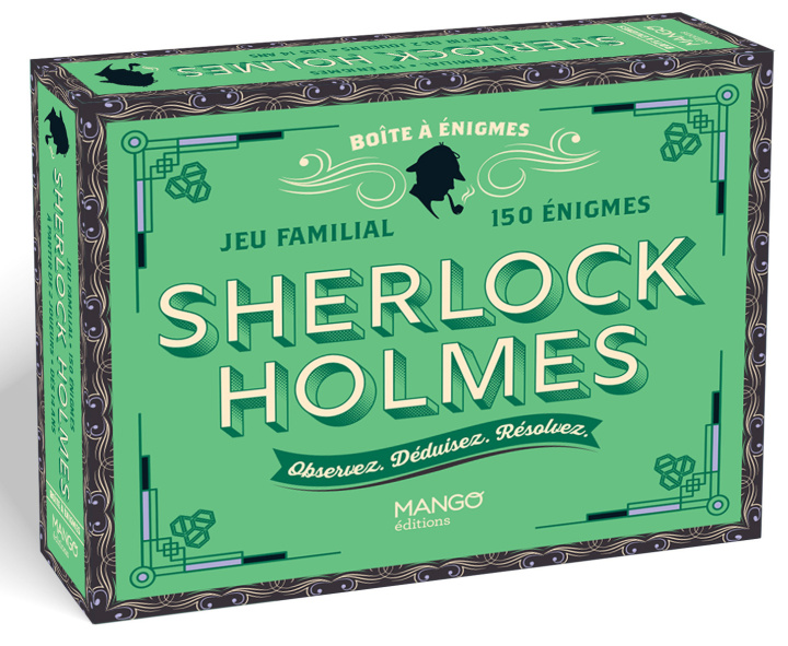 Libro Boîte à énigmes Sherlock Holmes Nicole Masson