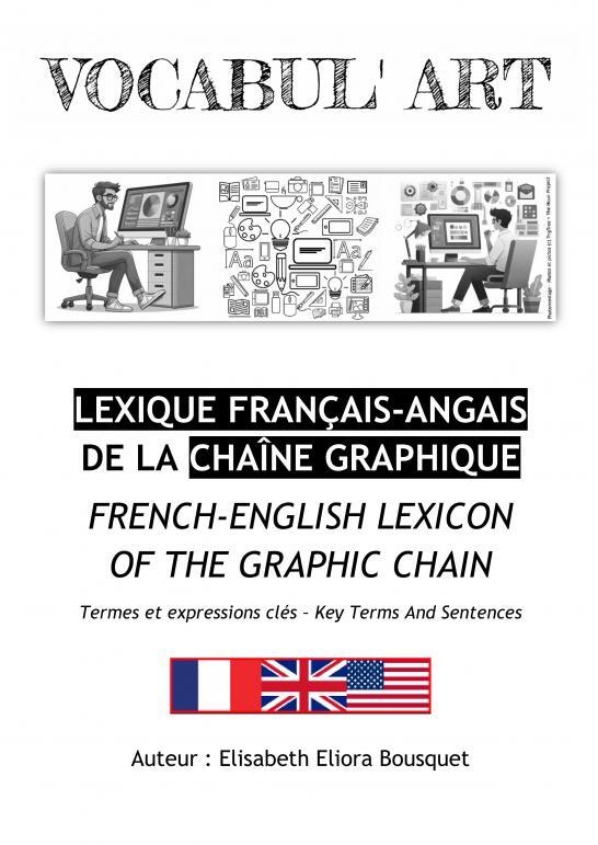 Książka LEXIQUE DE LA CHAÎNE GRAPHIQUE (FR-EN) Elisabeth Eliora BOUSQUET