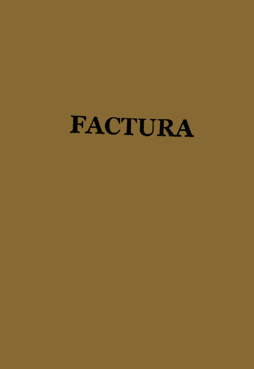 Carte Factura RODRIAGUEZ