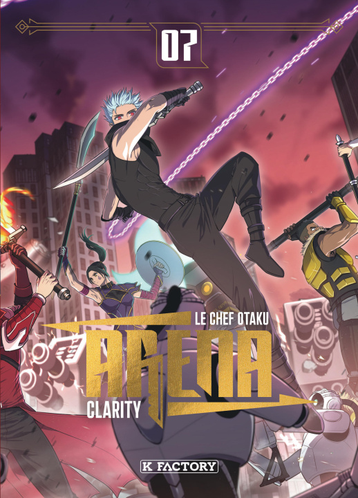 Книга Arena, tome 7 LE CHEF OTAKU