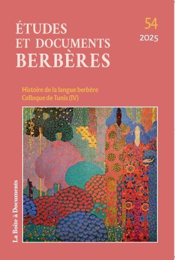 Książka Etudes et Documents Berbères Ould-Braham