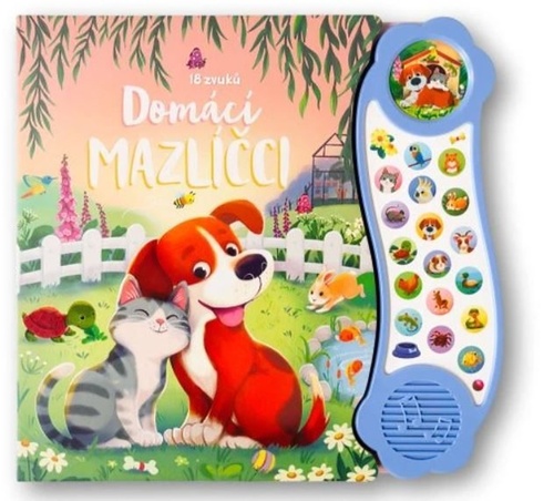 Книга Domácí mazlíčci 18 zvuků 