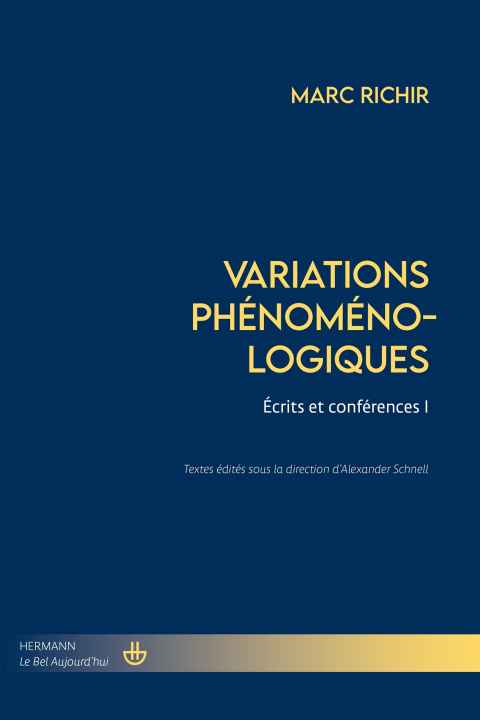 Boek Variations phénoménologiques Marc Richir